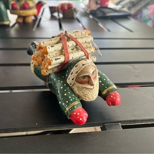 Leo Smith folk art Christmas ornament.